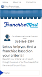 Mobile Screenshot of franchisemart.com